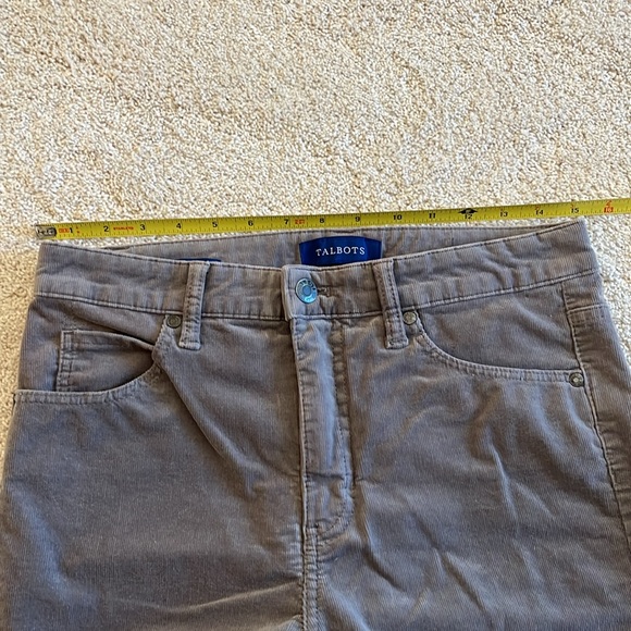 Talbots High-Waist Straight Leg Corduroy Jeans - Picture 8 of 9